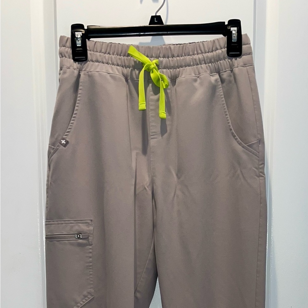 Figs Slate high waisted Zamora joggers